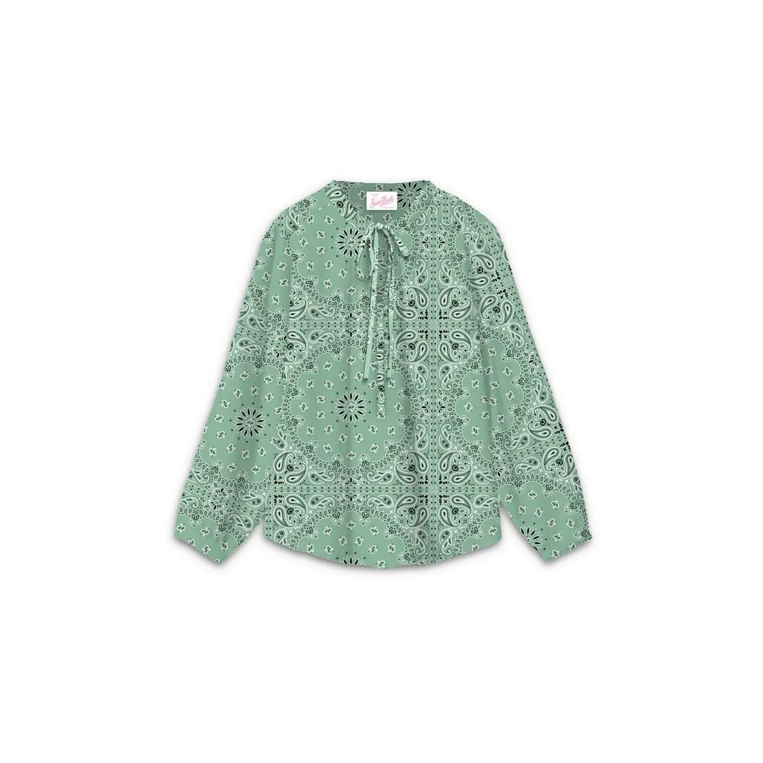 HARPER BLOUSE BANDANNA ROUND 53 MC2 SAINT BARTH HRP001 01144H