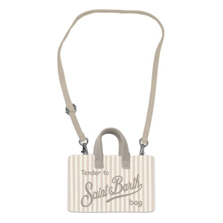 PHONE BAG LINEN STRIPES 1110 MC2 SAINT BARTH PHONE001 00131H