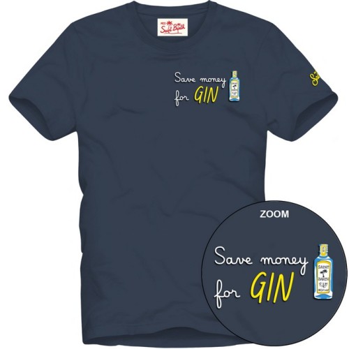 PORTOFINO T-SHIRT SAVE MONEY GIN MC2 SAINT BARTH POT0001 05285H