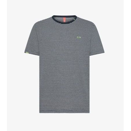 T-SHIRT JERSEY LINEN STRIPES SUN68 T35147 0731