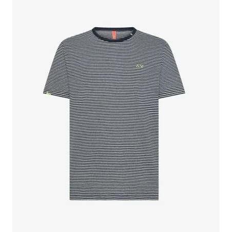 T-SHIRT JERSEY LINEN STRIPES SUN68 T35147 0731