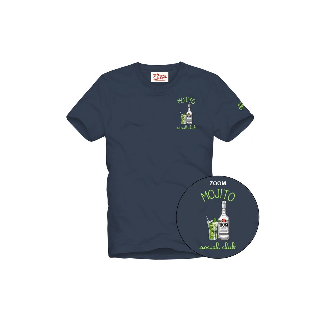 T-SHIRT SOCIAL MOJITO MC2 SAINT BARTH TSHM001 02471H