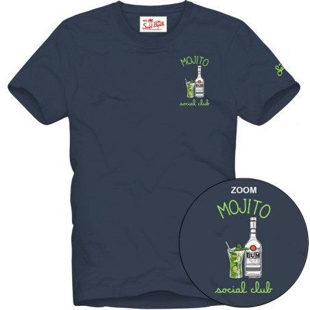 T-SHIRT SOCIAL MOJITO MC2 SAINT BARTH TSHM001 02471H