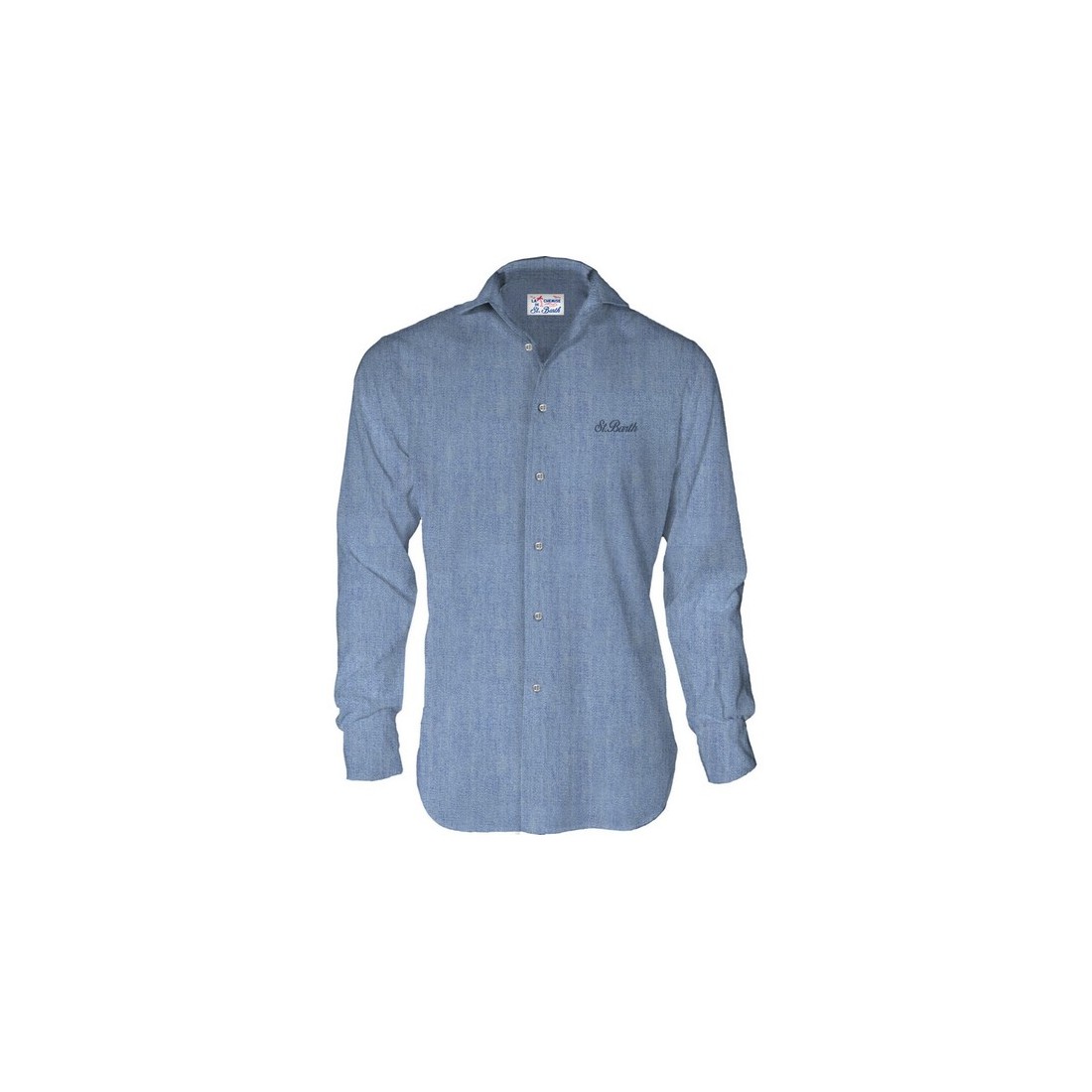 AGNES SHIRT CHAMBRAY DENIM MC2 SAINT BARTH AGN0001 00317H