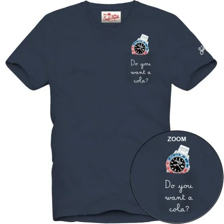 AUSTIN T-SHIRT STAR WANT A WATCH MC2 SAINT BARTH AUS0001 02529H