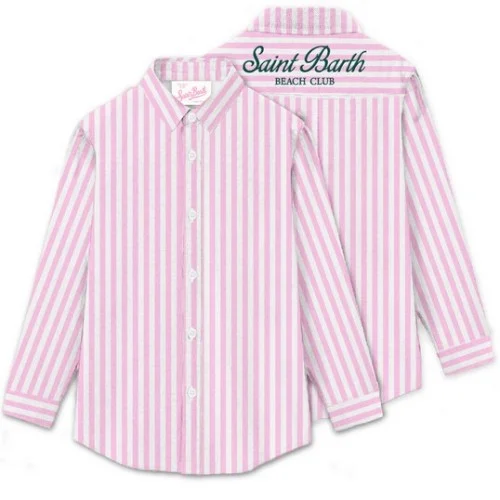 BRIGITTE SHIRT STRIPES V21 MC2 SAINT BARTH BRIG001 03863H