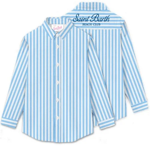 BRIGITTE SHIRT STRIPES V31 MC2 SAINT BARTH BRIG001 03864H