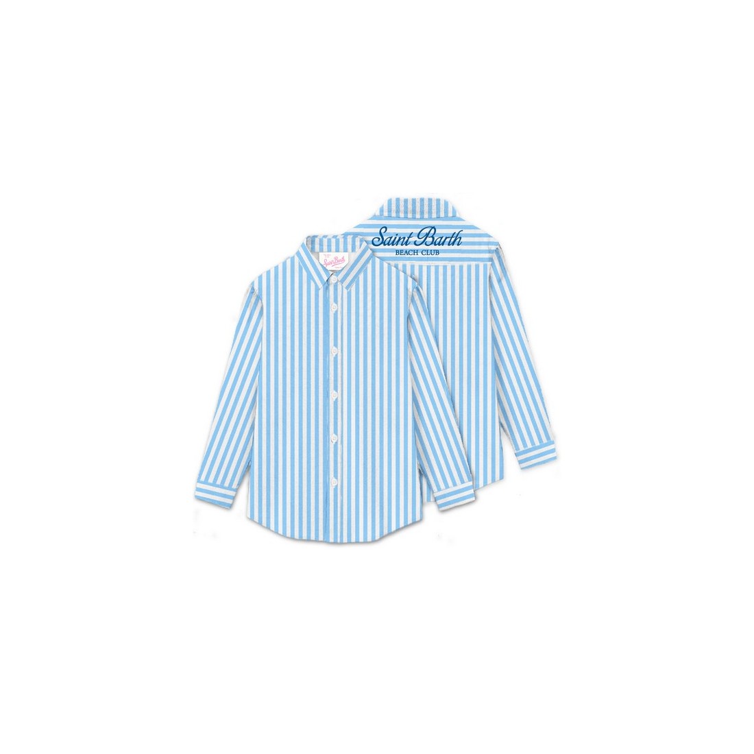 BRIGITTE SHIRT STRIPES V31 MC2 SAINT BARTH BRIG001 03864H