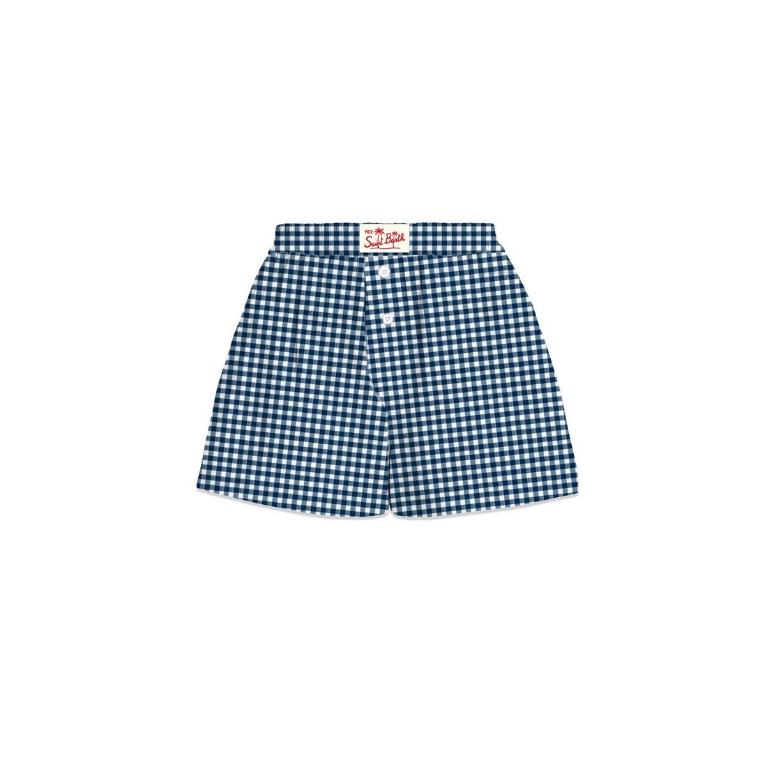 BOXY JR SHORTS VICHY 61 MC2 SAINT BARTH BXY001 03668H