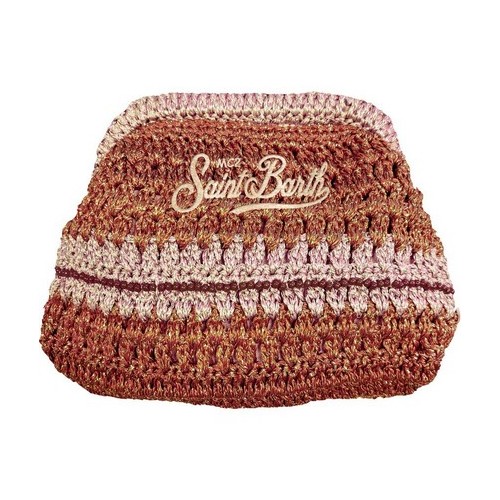 CROCHET POUCH LUREX 1118 MC2 SAINT BARTH CRP0002 01131H
