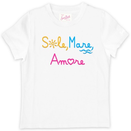 ELLY T-SHIRT SOLE MARE AMORE MC2 SAINT BARTH ELLY001 03384H