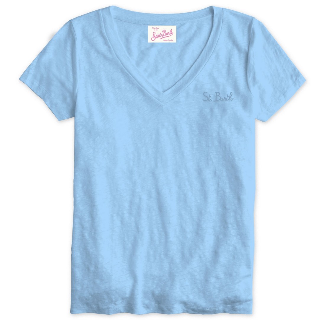 ELOISE V-NECK T-SHIRT 31 MC2 SAINT BARTH ELOI001 00046H