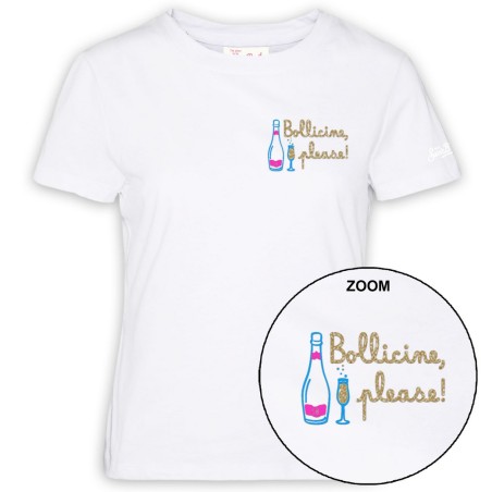 EMILIE T-SHIRT BOLLICINE PLEASE MC2 SAINT BARTH EMI0001 05996H