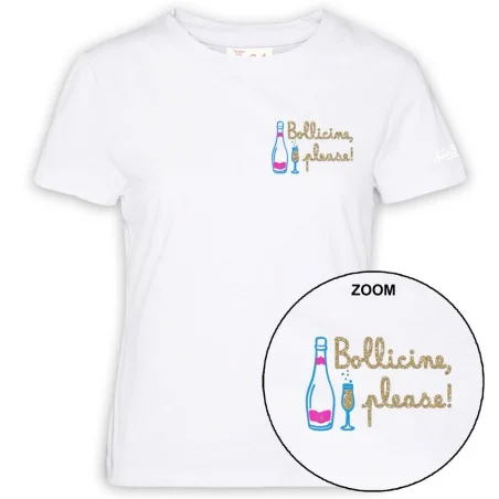 EMILIE T-SHIRT BOLLICINE PLEASE MC2 SAINT BARTH EMI0001 05996H