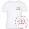 EMILIE T-SHIRT GOSSIP SHOPPING MC2 SAINT BARTH EMI0001 06016H