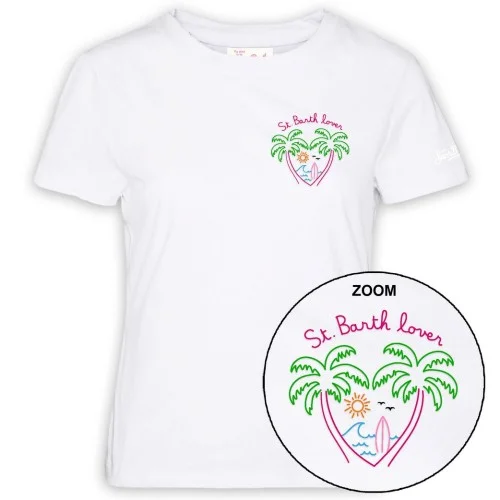 EMILIE T-SHIRT LOVER PALMS MC2 SAINT BARTH EMI0001 06051H