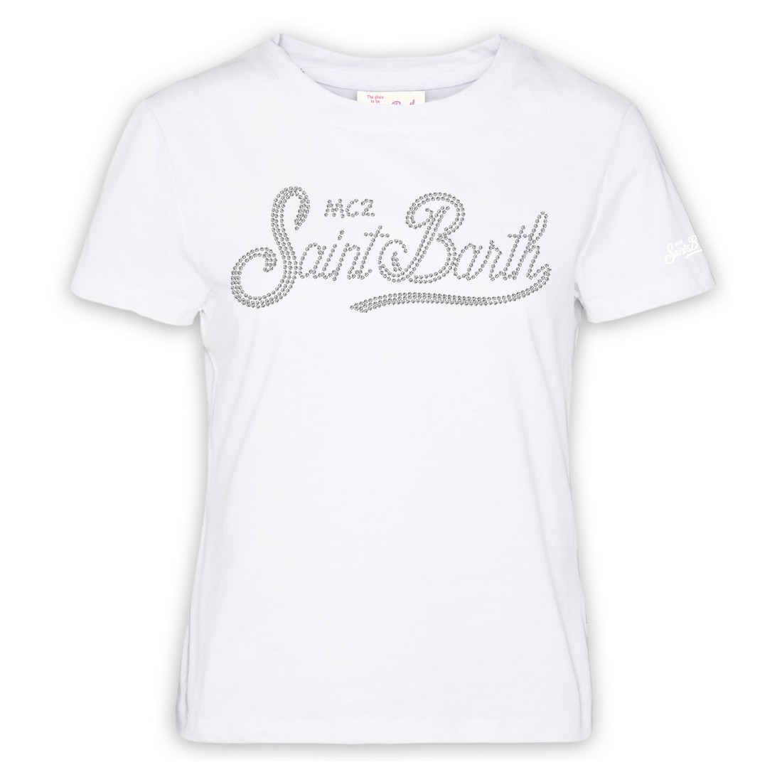 EMILIE T-SHIRT STRASS MC2 SAINT BARTH EMI0001 06278H