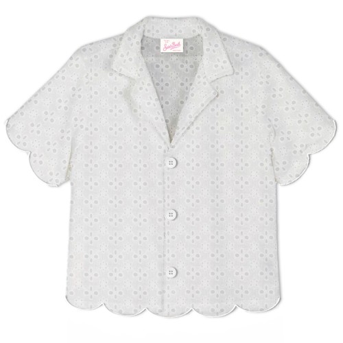 EVERLEE SHIRT MINI FLOWERS MC2 SAINT BARTH EVL0001 03016H