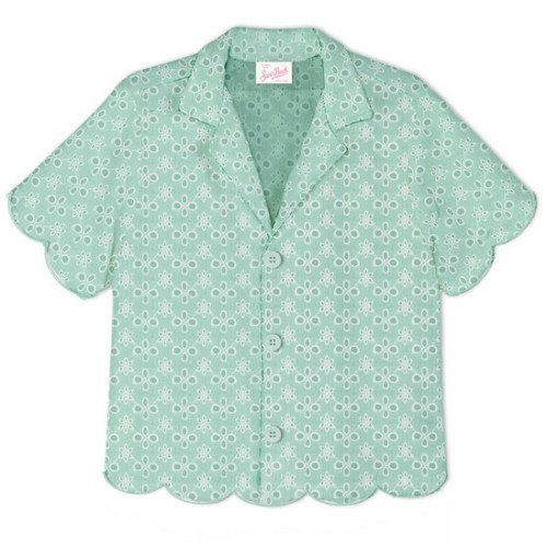 EVERLEE SHIRT MINI FLOWERS 53 MC2 SAINT BARTH EVL0001 04059H