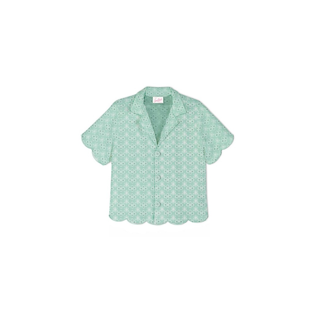 EVERLEE SHIRT MINI FLOWERS 53 MC2 SAINT BARTH EVL0001 04059H