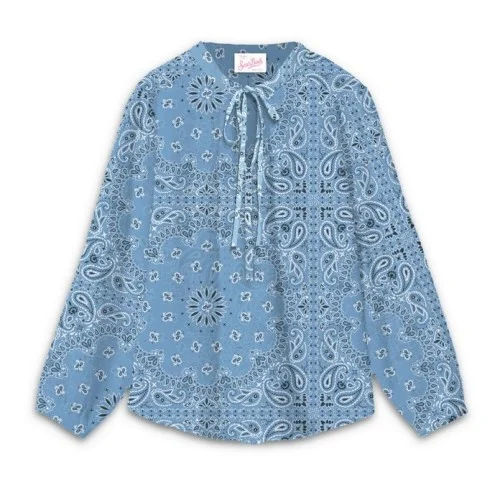 HARPER BLOUSE BANDANNA ROUND 36 MC2 SAINT BARTH HRP001 03091H