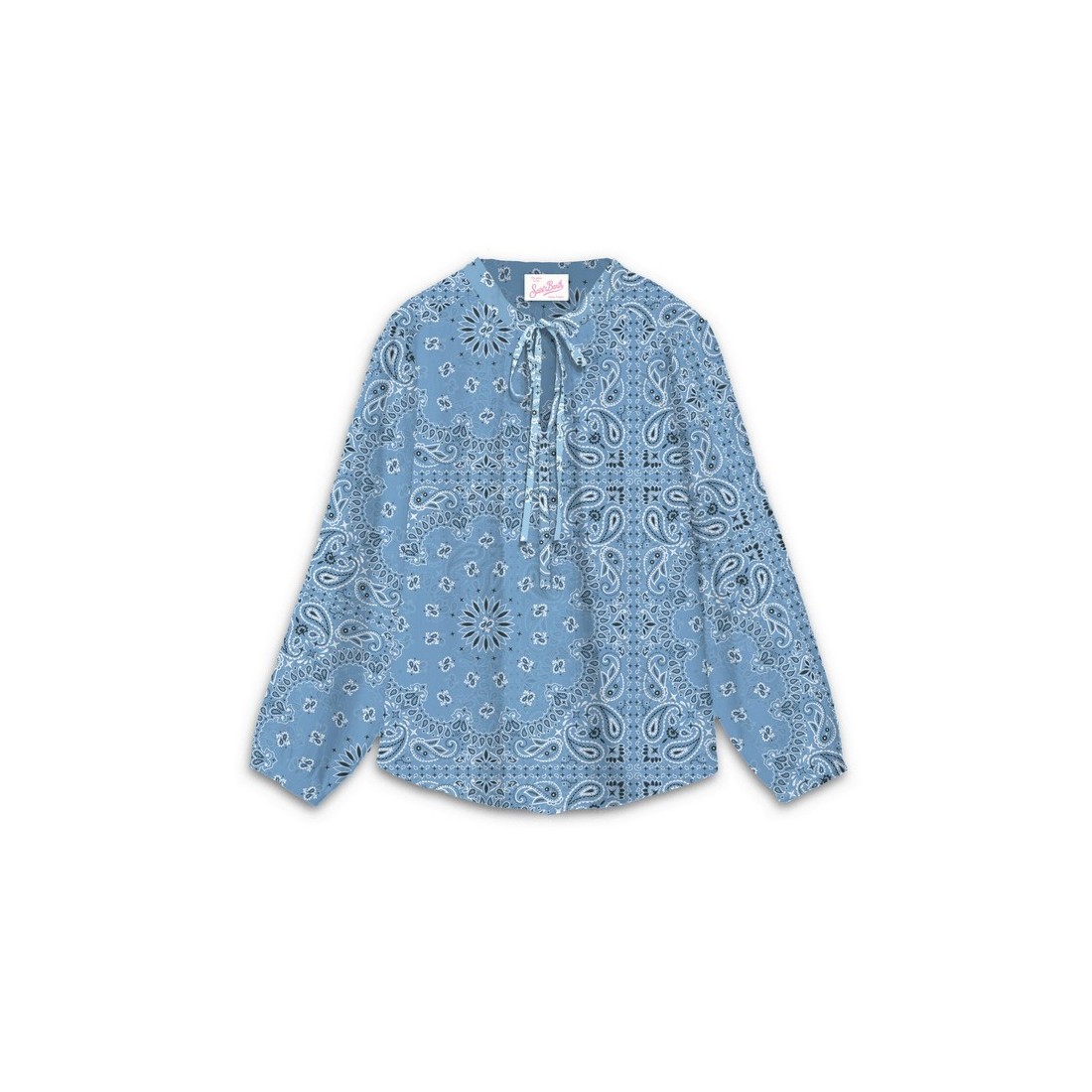 HARPER BLOUSE BANDANNA ROUND 36 MC2 SAINT BARTH HRP001 03091H