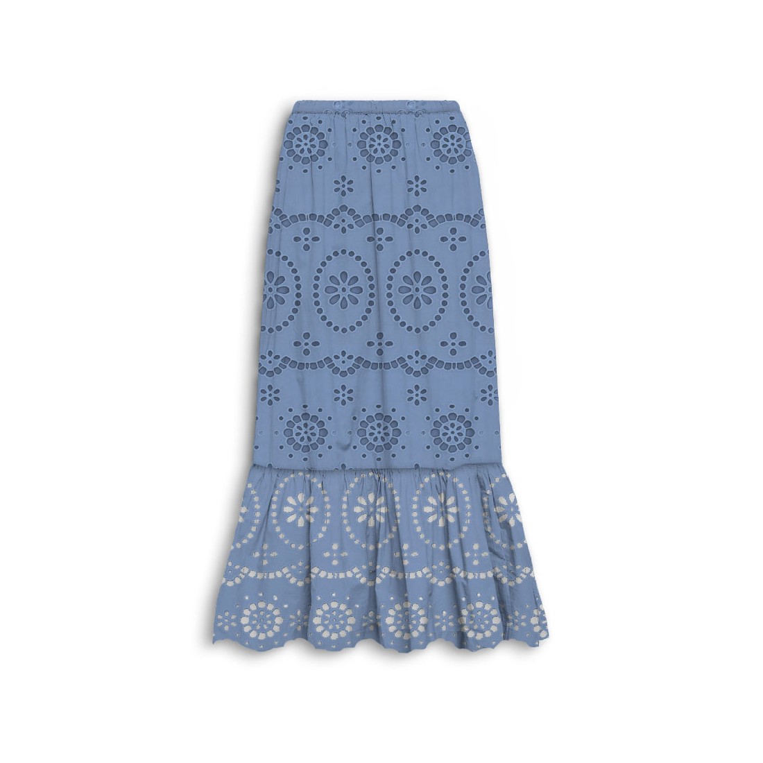 JENNY LONG SKIRT SANGALLO 36 MC2 SAINT BARTH JNN0001 00379H