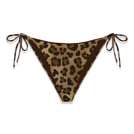 LEAH TRIANGLE BIKINI LUREX  CLASSIC LEO 11 MC2 SAINT BARTH LEH0009 01433H
