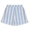 MEAVE SHORTS LINEN STRIPES POP V3110 MC2 SAINT BARTH MEA002 05741H