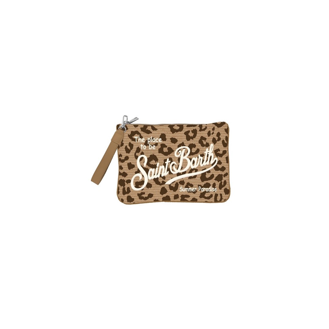 PARISIENNE STRAW LEOPARD 18 MC2 SAINT BARTH PAR0021 00176H