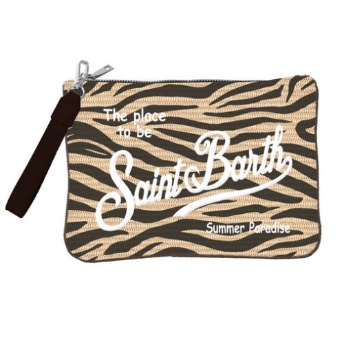 PARISIENNE STRAW ZEBRA 0010 MC2 SAINT BARTH PAR0021 04251H