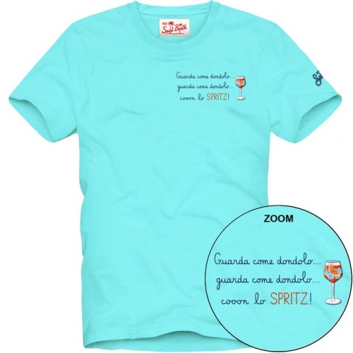 PORTOFINO T-SHIRT DONDOLO SPRITZ MC2 SAINT BARTH POT0001 05266H