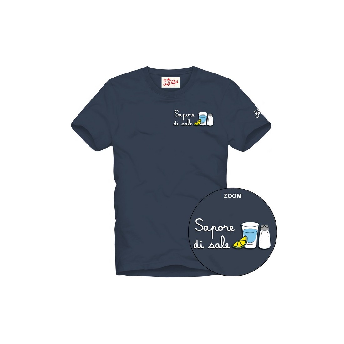 PORTOFINO T-SHIRT SALE TEQUILA 61 EMB MC2 SAINT BARTH POT0001 05284H