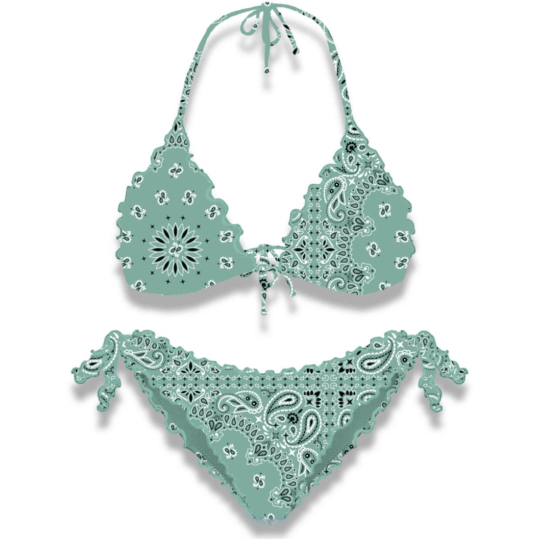 SARIUS TRIANGLE BIKINI BANDANNA ROUND 53 MC2 SAINT BARTH SARI001 01089H