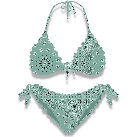 SARIUS TRIANGLE BIKINI BANDANNA ROUND 53 MC2 SAINT BARTH SARI001 01089H