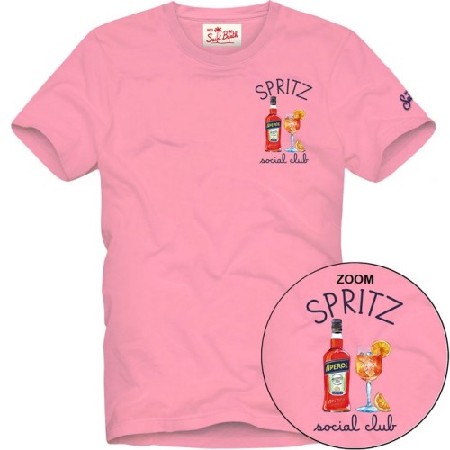 T-SHIRT SOCIAL SPRITZ 23 MC2 SAINT BARTH TSHM001 02293H