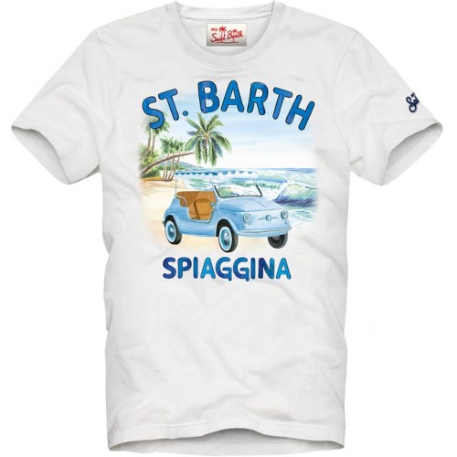 T-SHIRT ST.BARTH SPIAGGINA MC2 SAINT BARTH TSHM001 02648H