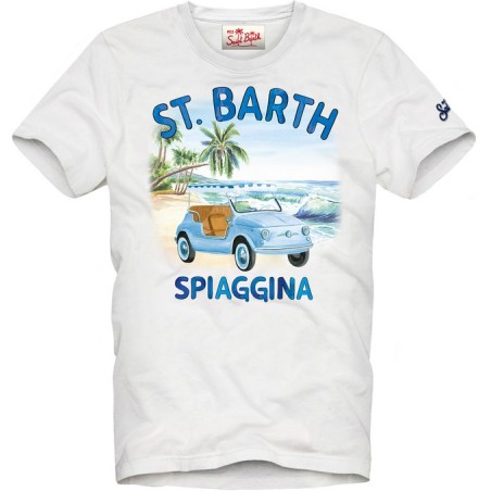 T-SHIRT ST.BARTH SPIAGGINA MC2 SAINT BARTH TSHM001 02648H