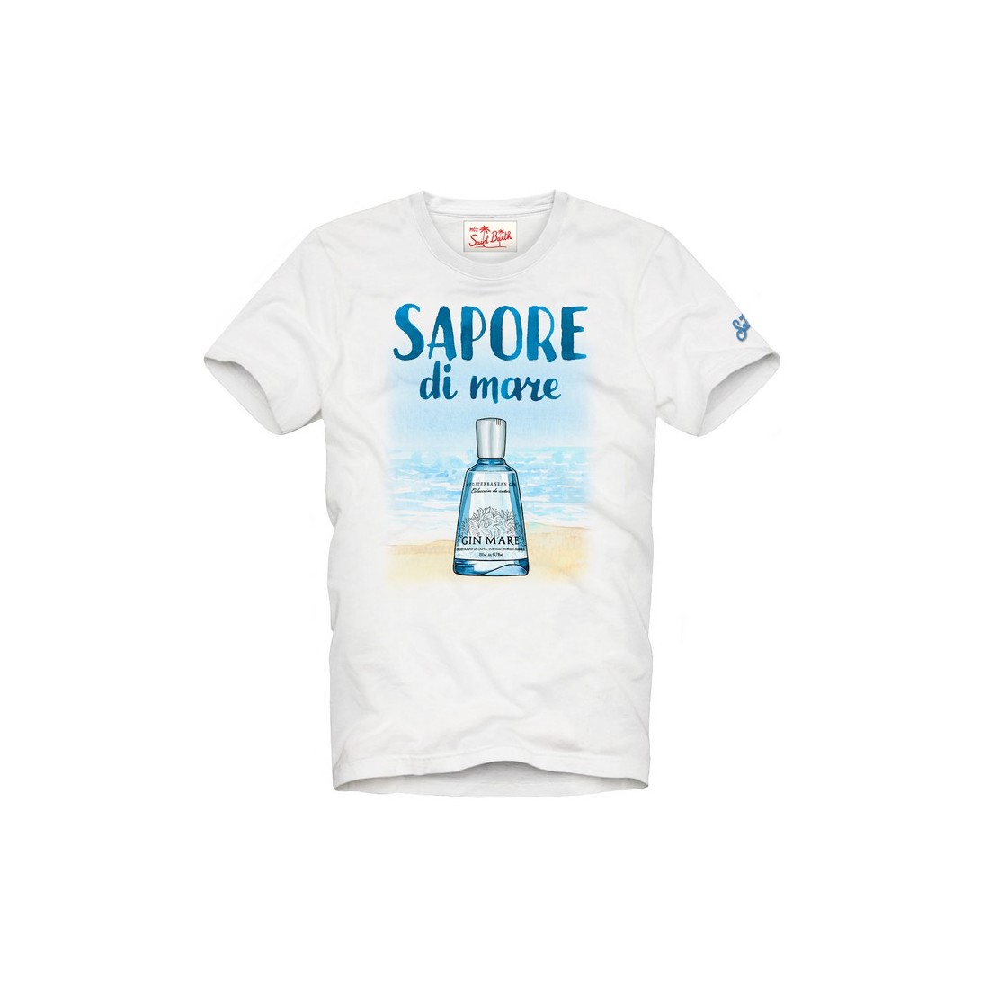 T-SHIRT GIN SAPORE MC2 SAINT BARTH TSHM001 05440H