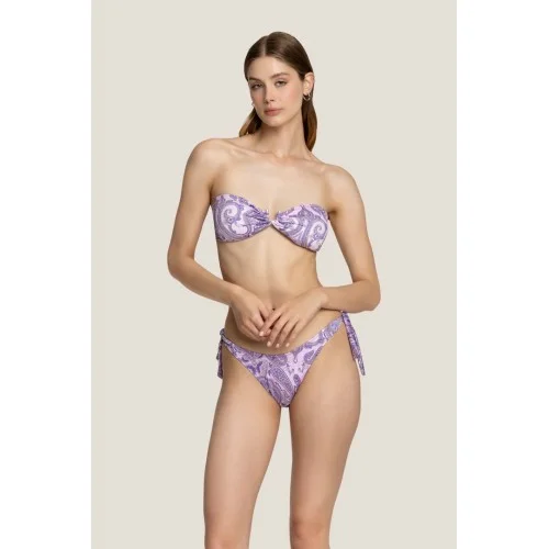 FASCIA SLIP FIOCCHI TRIANG.LACCETTI 4GIVENESS WBWBK4974 LILLA