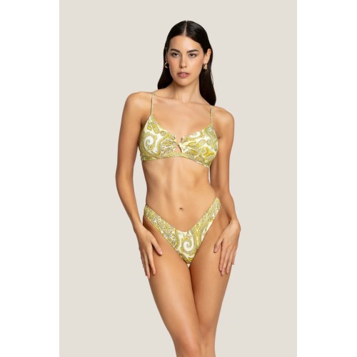 TOP COTE D'AZUR STYLE 4GIVENESS WBWBK4975 GIALLO