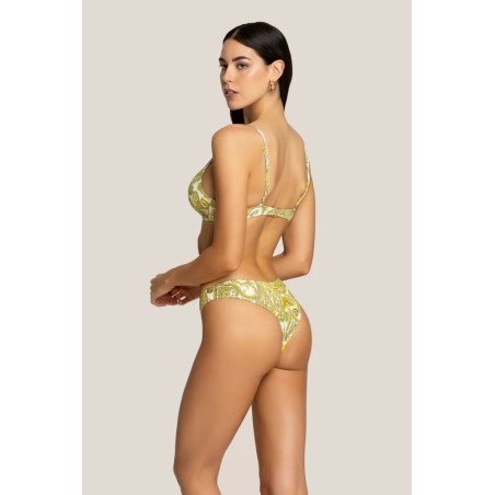 TOP COTE D'AZUR STYLE 4GIVENESS WBWBK4975 GIALLO