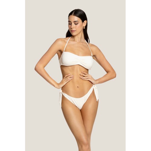 FASCIA CON SLIP MARYLIN RIBS COLOUR 4GIVENESS WBWBK5240 OFFWHITE