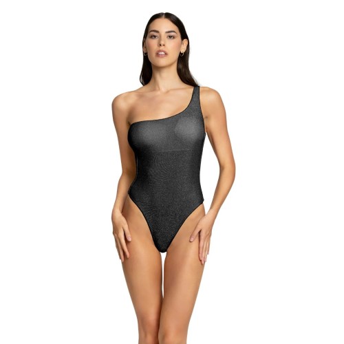 INTERO MONOSPALLA LUREX RESORT 4GIVENESS WBWIN4925 NERO