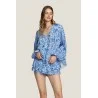 BLUSA ANTIBES 4GIVENESS WRWCM4865 AZZURRO