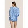 BLUSA ANTIBES 4GIVENESS WRWCM4865 AZZURRO