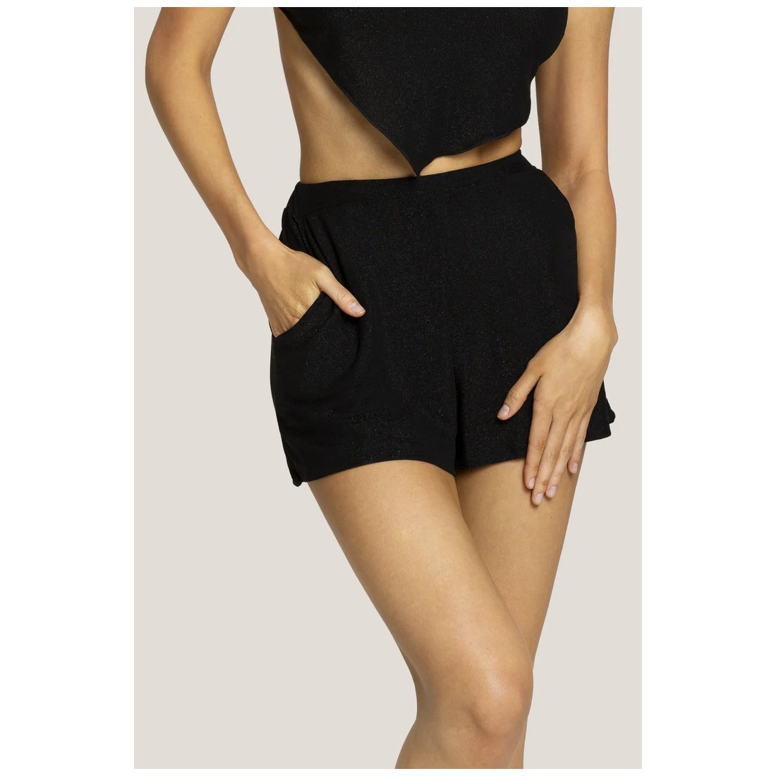 SHORT LUREX RESORT 4GIVENESS WRWSH4921 NERO