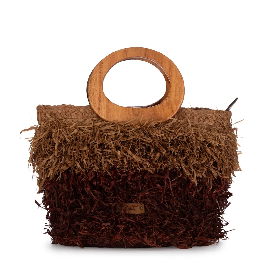 BORSA KESHIA MEDIUM AFAR KESHIA_M COFFEE/COGNAC