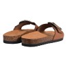 CIABATTA FIBBIA KBR SHOES BALI MOKA