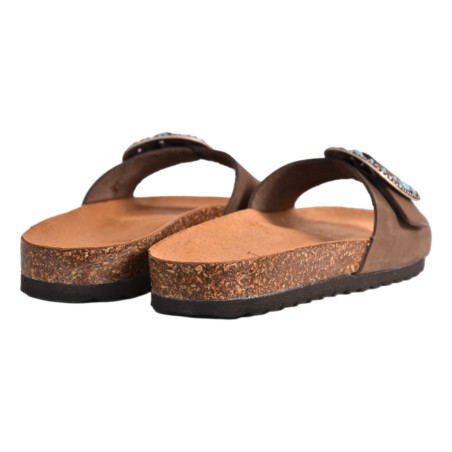 CIABATTA FIBBIA KBR SHOES BALI MORESCO